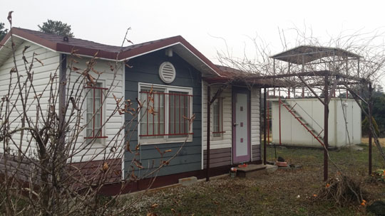 25일 동안 제주도 여행 중 머물렀던 숙소.ⓒ조남대