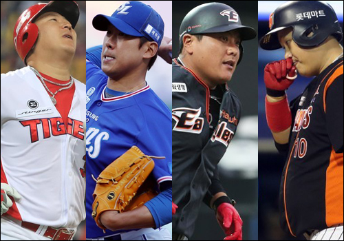 최형우-윤성환-김태균-이대호 등은 적지 않은 나이에 엄청난 보상금액을 떠안고 FA 재자격을 얻게 된다. ⓒ 연합뉴스