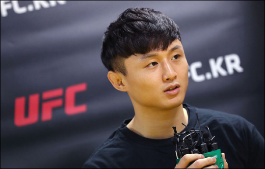 13개월 만에 복귀전을 갖는 최두호. ⓒ 스포티비 나우