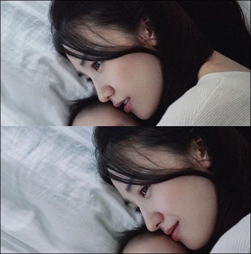 박하선이 출산 후에도 변함없는 미모를 자랑했다. ⓒ 박하선 인스타그램<br />