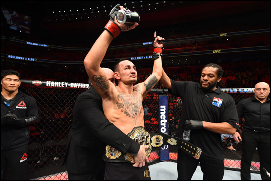 UFC 페더급 챔피언 맥스 할로웨이. ⓒ UFC 아시아