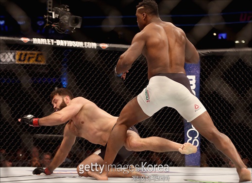 엄청난 파괴력과 의외성을 선보이는 은가누. ⓒ 게티이미지