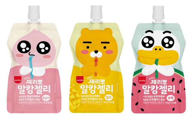 SPC삼립 제리뽀 말캉젤리 제품 이미지.ⓒSPC삼립