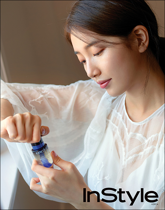 수지 화보 영상이 화제다. ⓒ 인스타일<br />