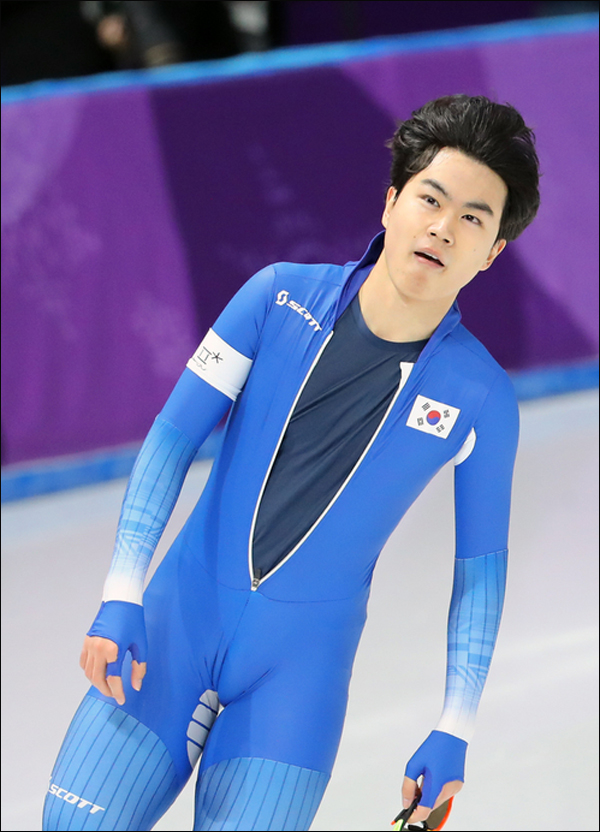 스피드스케이팅 남자 1500m에서 동메달을 획득한 김민석. ⓒ 연합뉴스