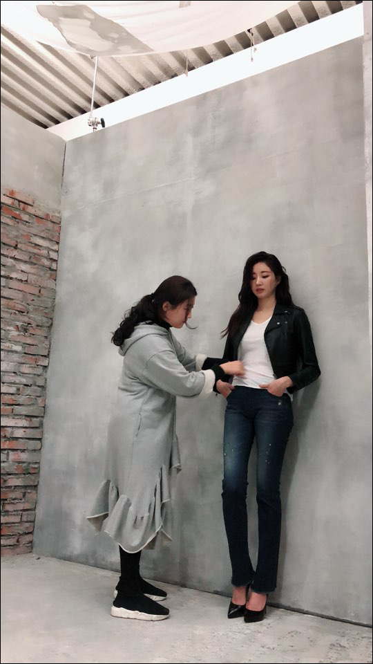 김사랑 무보정. ⓒ 레오인터내셔널