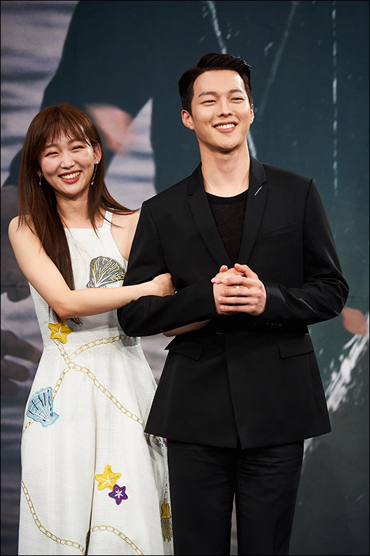 배우 진기주와 장기용이 MBC 새 수목 드라마