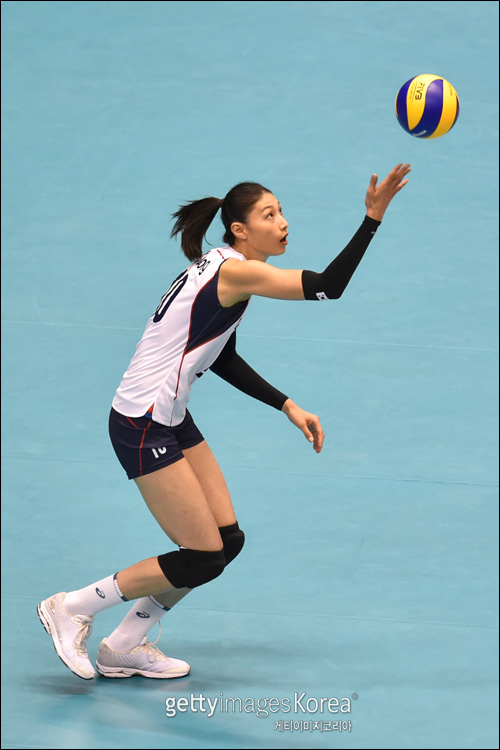 한국이 에이스 김연경을 앞세워 세계 최강 중국을 잡았다.(자료사진) ⓒ 게티이미지
