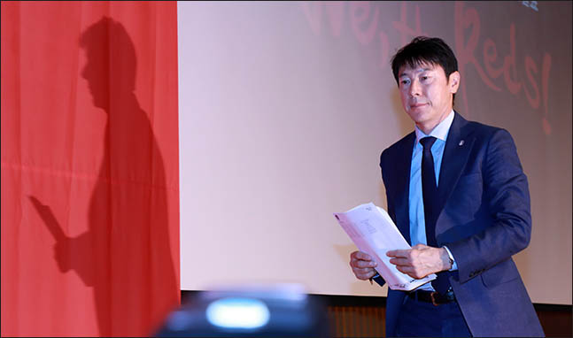 23인의 최종엔트리 발표를 앞두고 있는 신태용 감독. ⓒ 데일리안 류영주 기자