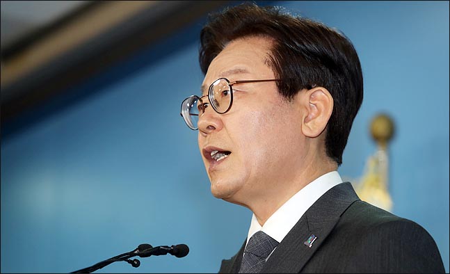 6.13 지방선거에서 경기도지사 후보로 나선 이재명 더불어민주당 후보 ⓒ데일리안 박항구 기자
