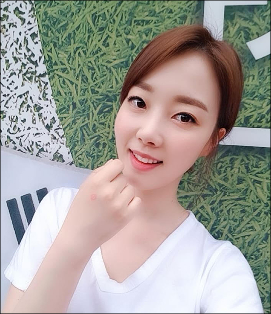 윤다영이 투표 인증샷을 공개했다. ⓒ 윤다영 SNS