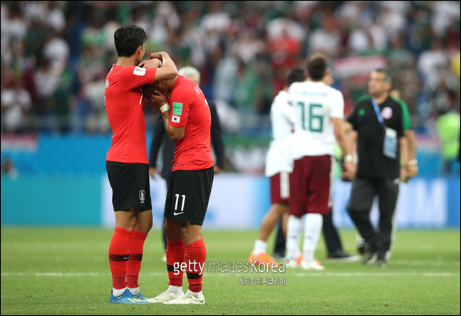 일본은 한국 축구의 추락을 남일로 보지 않고 있다. ⓒ 게티이미지