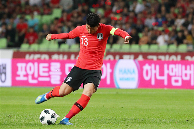독일이 이길 것이라고 호언장담했던 슈틸리케 감독의 예상을 뒤엎기 위해서는 손흥민의 활약이 중요하다. ⓒ 데일리안 홍금표 기자
