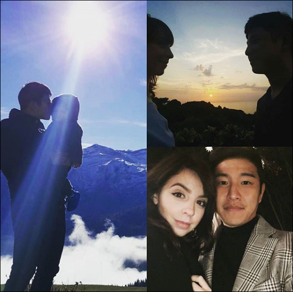 박주호 아내. 박주호 인스타그램 캡처.