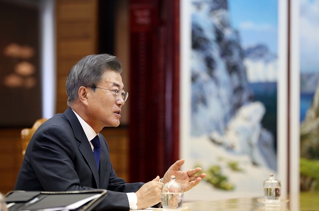 문재인 대통령의