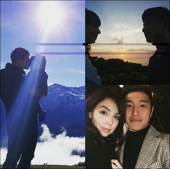 박주호 아내. 박주호 인스타그램 캡처.