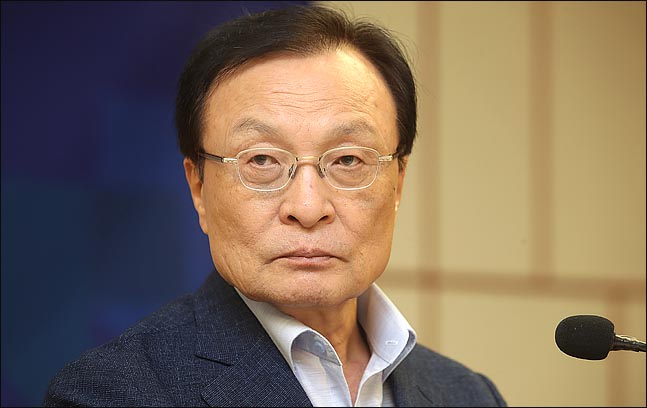 더불어민주당 당대표 후보로 나선 이해찬 의원. 1988년 국회의원에 당선돼, 30년째 정치를 하고 있다. ⓒ데일리안 박항구 기자