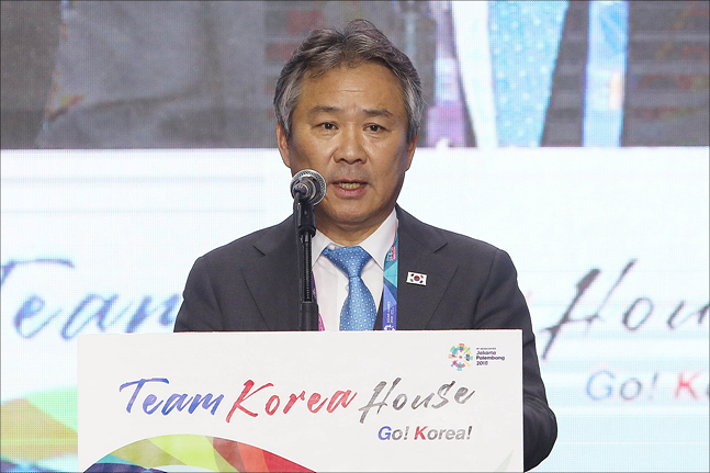 이기흥 회장은 “체육계가 국민으로부터 신뢰를 받기 위해서는 병역 특례 제도의 개선을 포함하여 체육계 전반에 공정성과 투명성을 더 높여야 한다”고 강조했다. ⓒ 데일리안 홍금표 기자