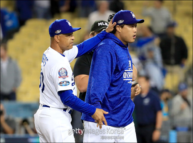 가장 압박이 심할 수밖에 없는 두 차례의 원정 등판을 그래도 가장 페이스가 좋은 선발 투수 류현진이 맡게 됐다. ⓒ 게티이미지