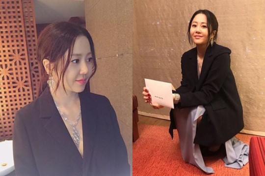 배우 고현정이 복귀를 서두르고 있는 가운데 그를 둘러싼 극과 극 시선이 이어지고 있다. ⓒ 아이오케이컴퍼니_고현정 스타일리스트 SNS