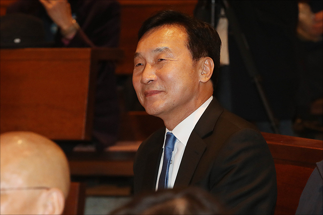 손학규 바른미래당 대표가 31일 오후 서울 정동 프란치스코 교육회관에서 열린